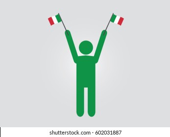 Italy People Celebrate