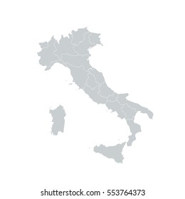 Italy Regions Map