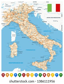 4,134 Map Italy Capital Images, Stock Photos & Vectors | Shutterstock