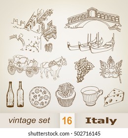 italy. set