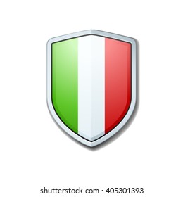 Italy  shield sign