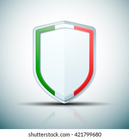 Italy  shield sign