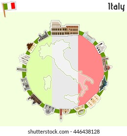 Italy - vector illustartion