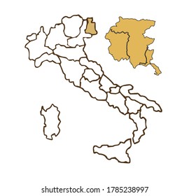 
DIBUJO DE MAPA BLANCO Y NEGRO ITALIA