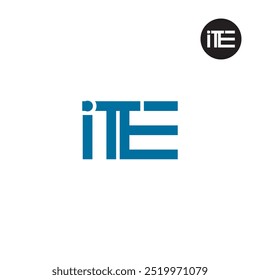 ITE Logo Letter Monogram Design