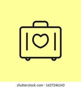 item bag icon design template