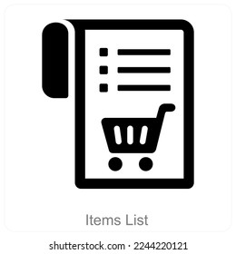 Artikelliste und Listensymbol