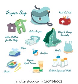 Items To Bring In A Baby Diaper Bag