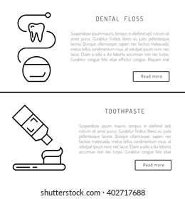 The items used for oral hygiene. Teeth cleaning icons outline set. Outline elements teeth cleaning. Vector tooth icon isolated. Tooth brush vector. Elements oral hygiene isolated. Teeth whitening