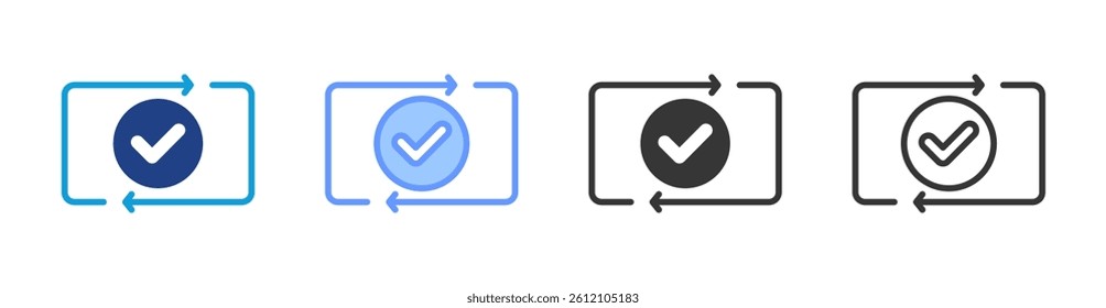 Iterate icon set multiple style collection