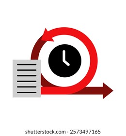 Iteration – Circular Arrows Representing Cyclical Agile Workflows