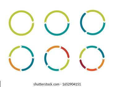 Iteration. The concept of life cycle of product development. Diagram of life cycle of product development in flat style. Vector illustration on white background. Editable objects.