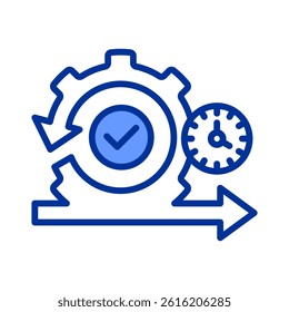 Iteration Icon Element For Design