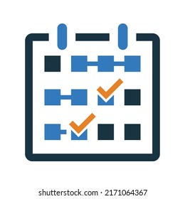 Iteración, icono de programación. EPS vectoriales de estilo glifo.