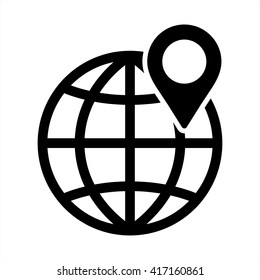 itinerary map navigation locationtravel icon 