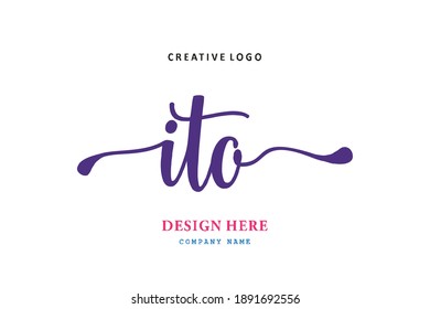 El logotipo de grabado ITO es sencillo, fácil de entender y autorizado