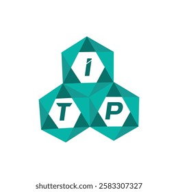 ITP creative minimalist letter logo. ITP unique vector initials alphabet letter logo design
