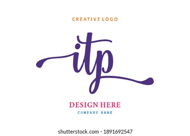 ITP lettering logo is simple, easy to understand and authoritative