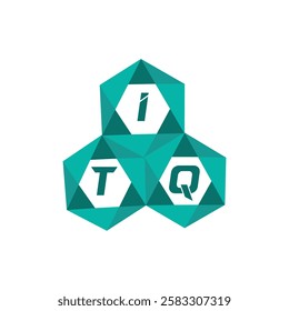 ITQ creative minimalist letter logo. ITQ unique vector initials alphabet letter logo design
