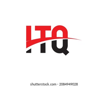 ITQ Letter Initial Logo Design Vector Illustration