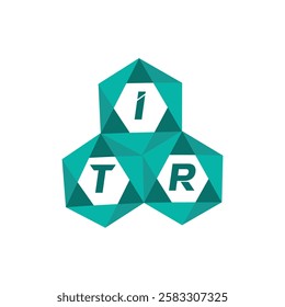 ITR creative minimalist letter logo. ITR unique vector initials alphabet letter logo design

