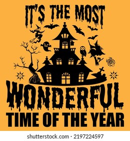 "It's the most wonderful time of the year" Helloween design