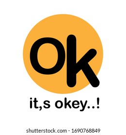 it,s  ok  symbol vector graphics
