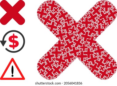 Itself recursion collage terminate. Vector terminate collage is formed of repeating itself terminate items. Abstract design.