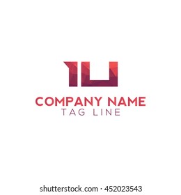 iu polygonal logo