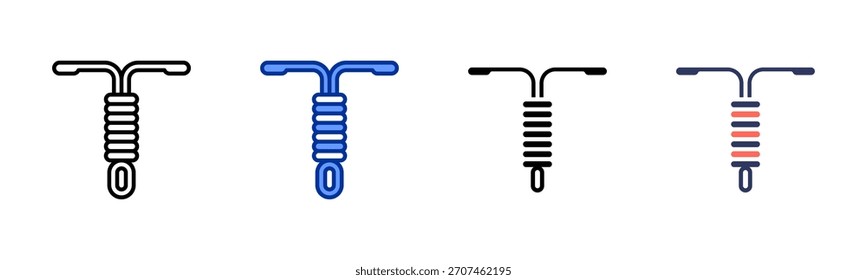 Conjunto de iconos Iud colección de estilos múltiples
