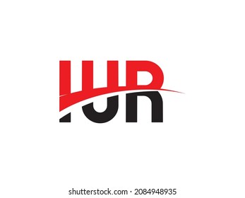 IUR Letter Initial Logo Design Vector Illustration