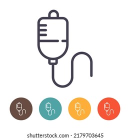 IV bag icon, Infuse Icon 