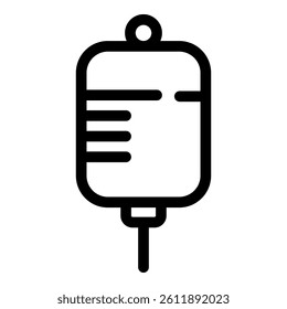 IV bag icon, Infuse Icon 