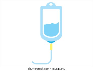 IV Bag Icon - Vector