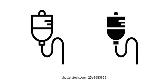IV bag icons for web ui designs