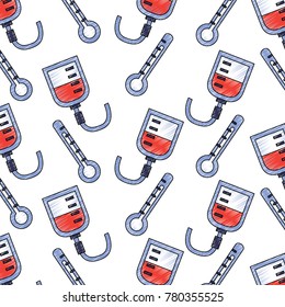 iv bag thermometer healthcare pattern image 