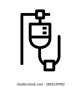 iv drip icon or logo isolated sign symbol vector illustration - high quality black style vector icons

