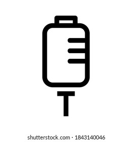 iv drip icon or logo isolated sign symbol vector illustration - high quality black style vector icons
