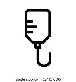 iv drip icon or logo isolated sign symbol vector illustration - high quality black style vector icons
