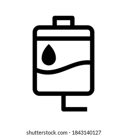 iv drip icon or logo isolated sign symbol vector illustration - high quality black style vector icons
