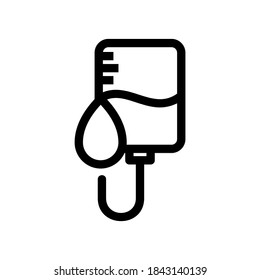 iv drip icon or logo isolated sign symbol vector illustration - high quality black style vector icons
