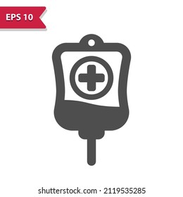 IV Drip Icon. Professional, Pixel Perfect Icon, EPS 10 Format.