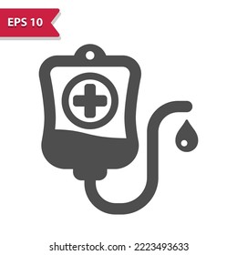 IV Drip Icon. Professional, Pixel Perfect Icon, EPS 10 Format.