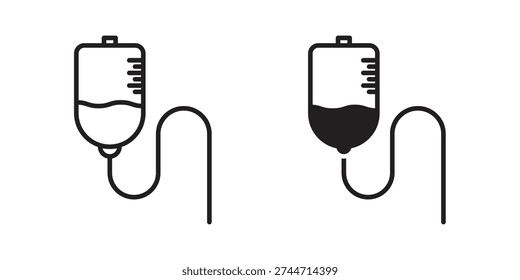IV drip icon vector design. Vector elements for infographic web
