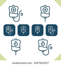 Iconos de goteo IV. Profesional, pixel iconos perfectos. Formato EPS 10.