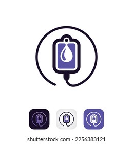 IV health logo, pure IV logo