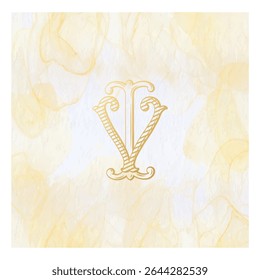 IV, VI, logo IV, Letter IV,  Monogram IV,Logo for Wedding , monogram for Wedding , Wedding Monogram, Wedding Logo, Logo Design , Monogram Vintage