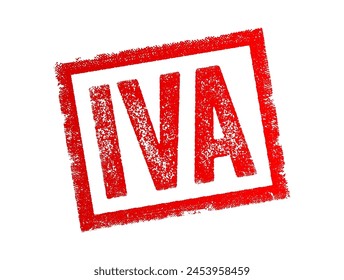 IVA - Individual Voluntary Arrangement, it is a formal agreement between an individual and their creditors to pay back debts over a specific period, text concept stamp