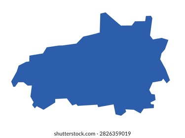 Ivanovo Blue Flat Map Vector IllustrationIvanovo Blue Flat Map Vector IllustrationIvanovo Blue Flat Map Vector Illustration