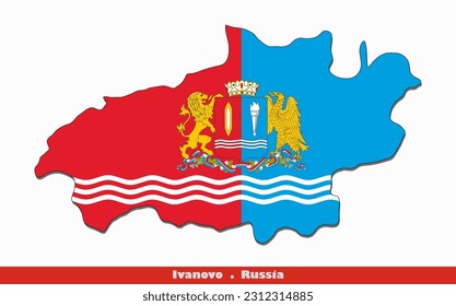 Ivanovo Flag - Oblasts of Russia